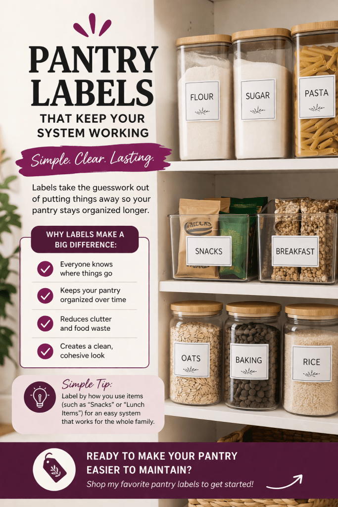 tiered pantry shelf organizer displaying canned goods and spices
