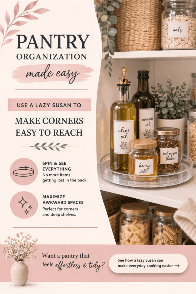 lazy susan turntable organizer for oils sauces and condiments
